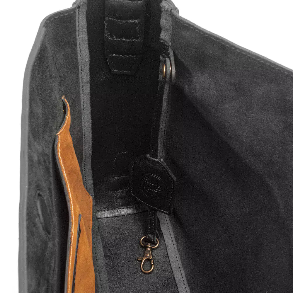 Ellington Leather Hobo w/ Zippered Pouch