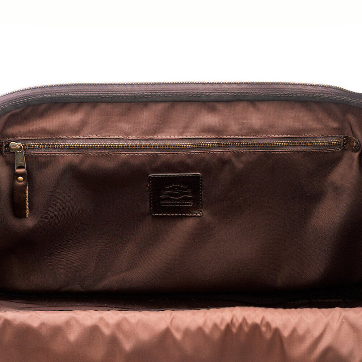Theodore Leather Large Roller Duffle Bag