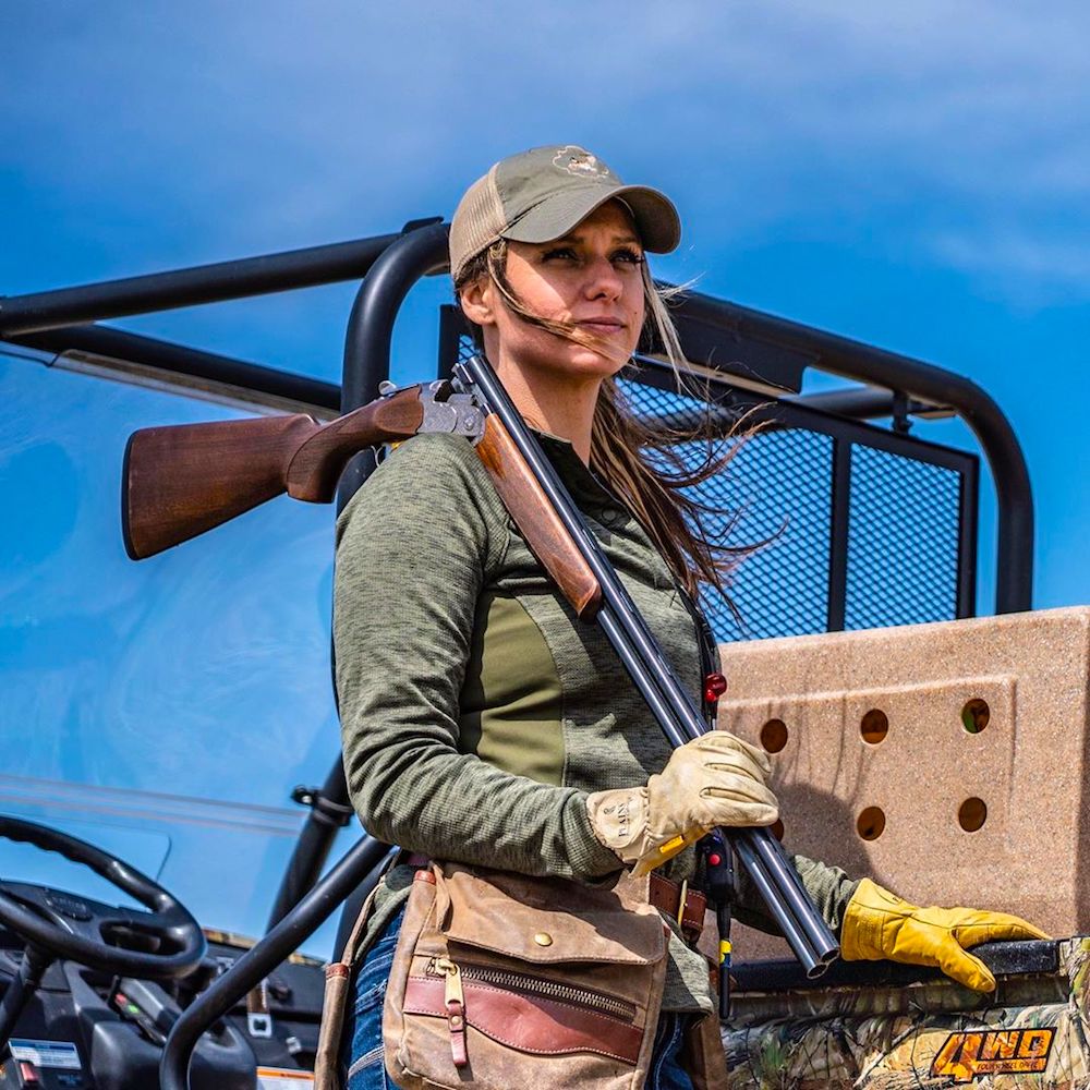 White Wing Waxed Canvas Hunting Game Bag Set