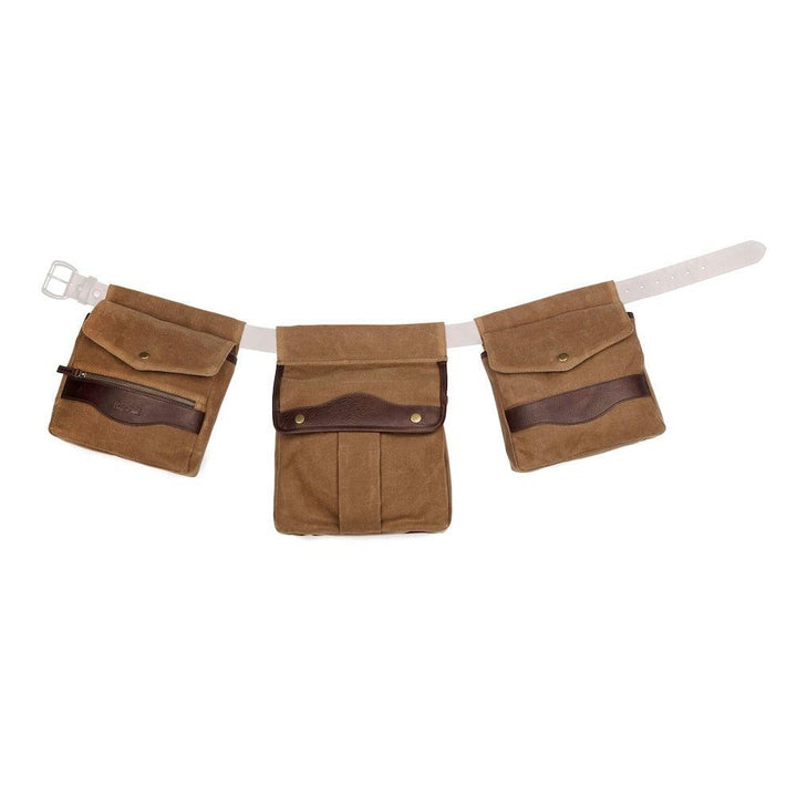 White Wing Waxed Canvas Hunting Game Bag Set