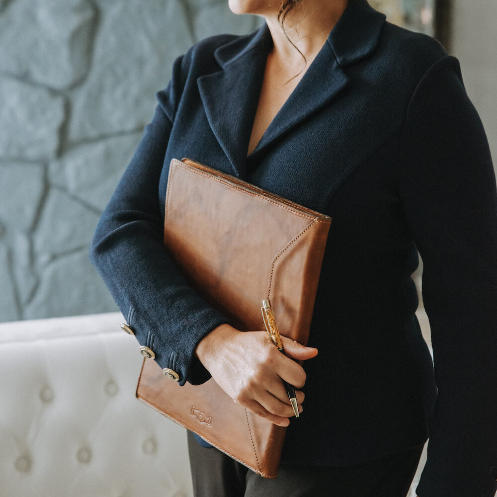 Benjamin Leather Padfolio