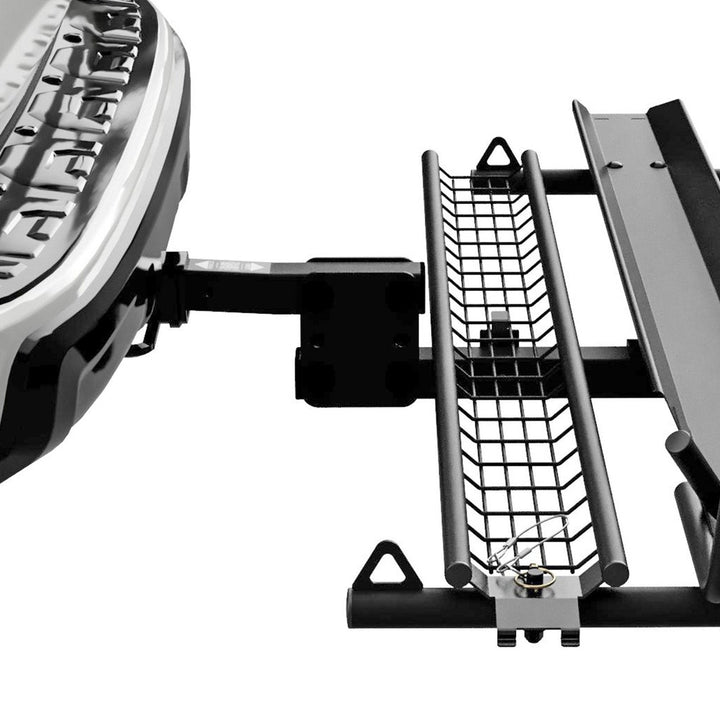 MotoTote Height Adjustable Hitch Connection