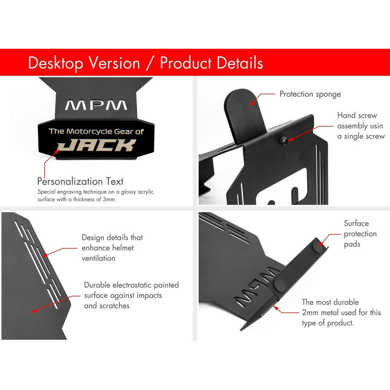 Stylish and Practical Motorcycle Helmet Holders | Organize Your Gear with Ease