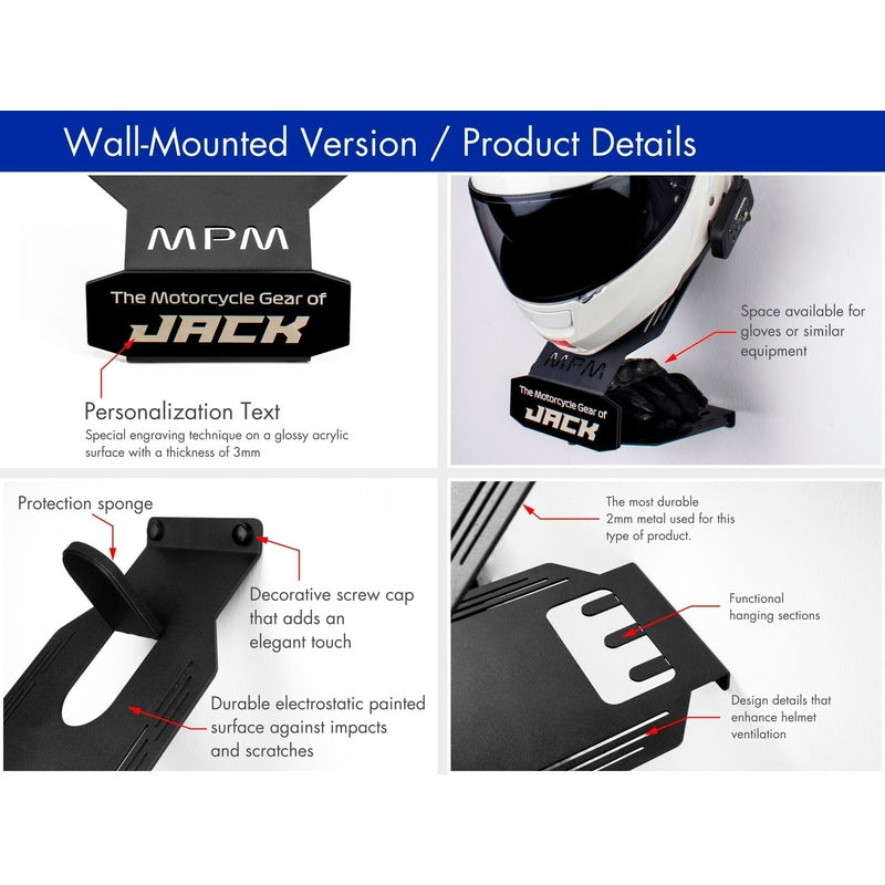 Stylish and Practical Motorcycle Helmet Holders | Organize Your Gear with Ease