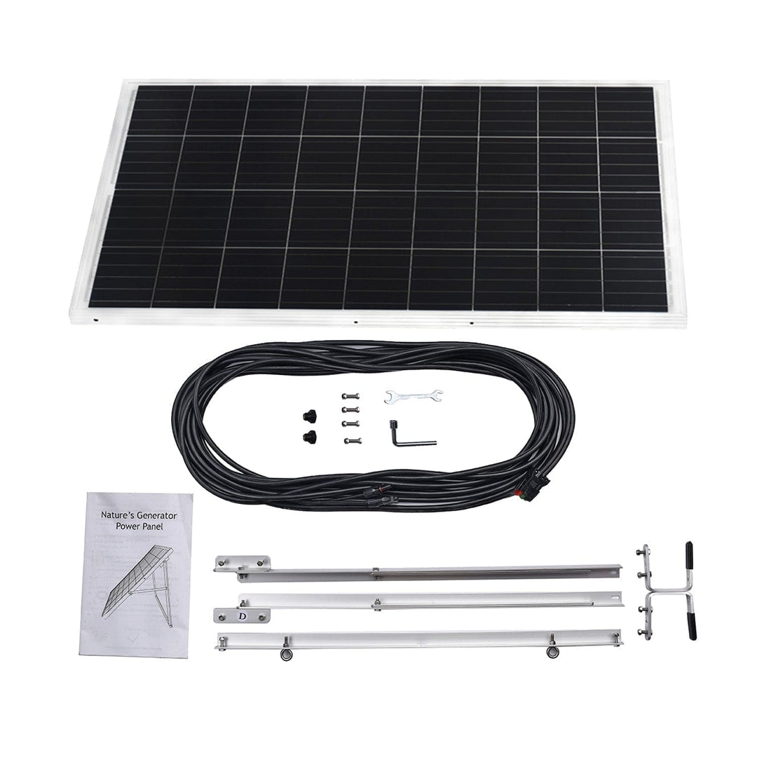 100W Solar Panels for Fast Power Recharge
