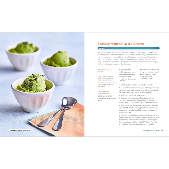 Ninja Creami Cookbook Spiral Bound