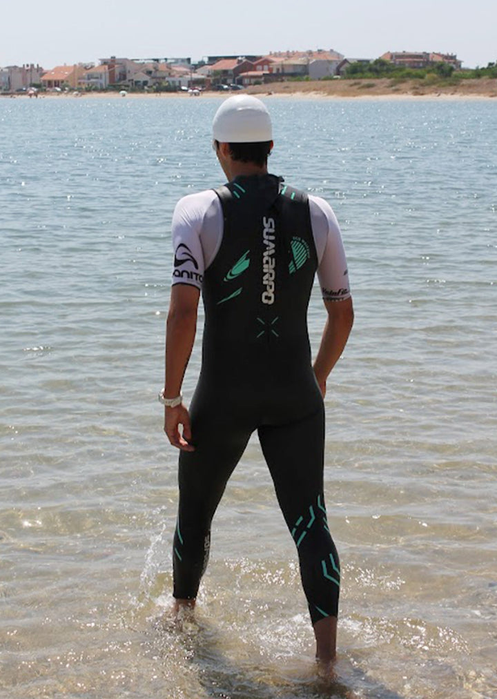 SUMARPO Nova Men's Sleeveless Eco Open Water Swimming Wetsuit
