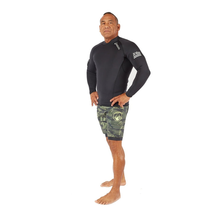 WAIHANA Men's Rear-zip Surf Top