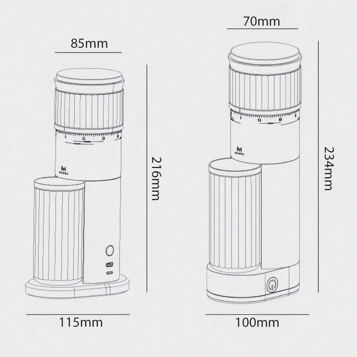 Precision Home Coffee Grinder