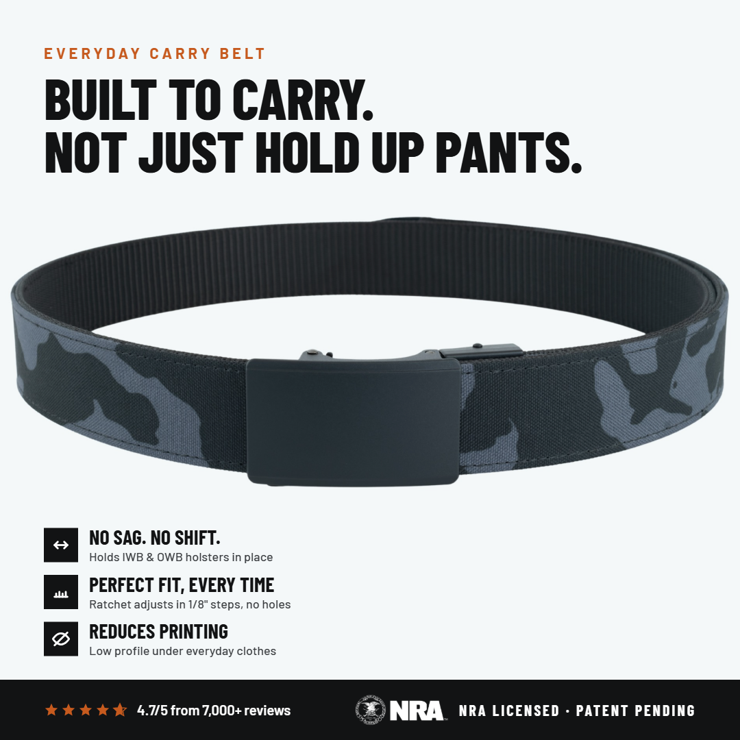 2ND AMEN OPS 1.0 EDC Gun Belt 1.5"