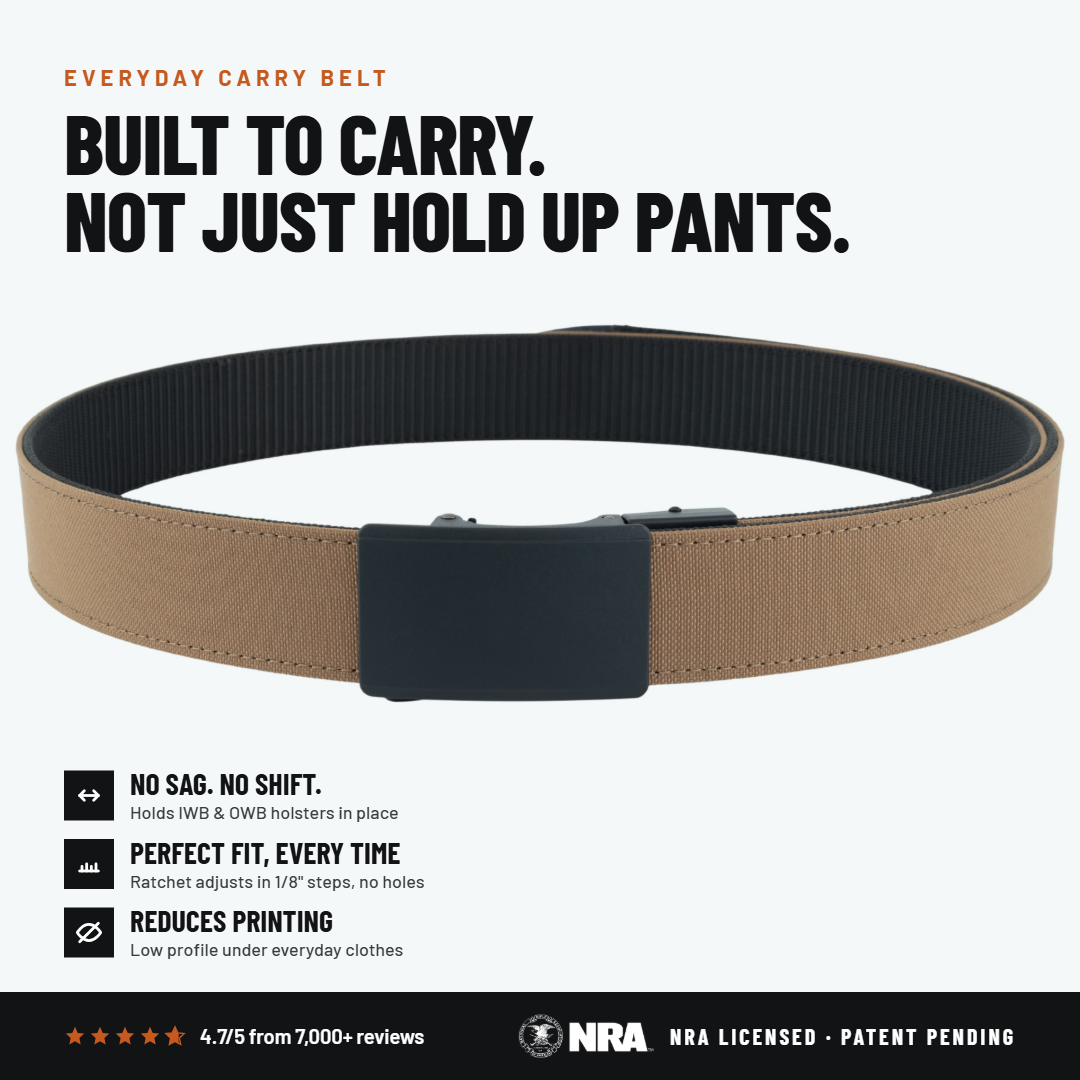 2ND AMEN OPS 1.0 EDC Gun Belt 1.5"