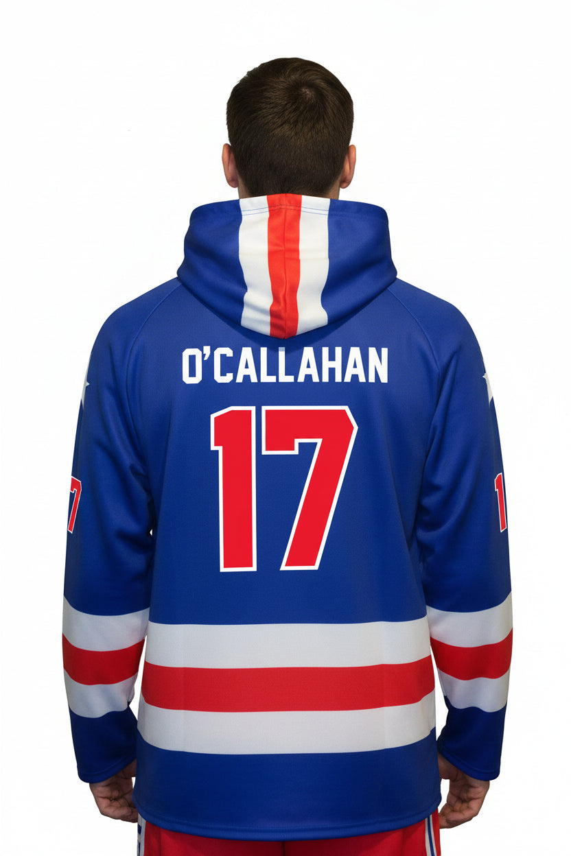 USA Hockey Miracle on Ice 1980 Team Jersey Hoodie