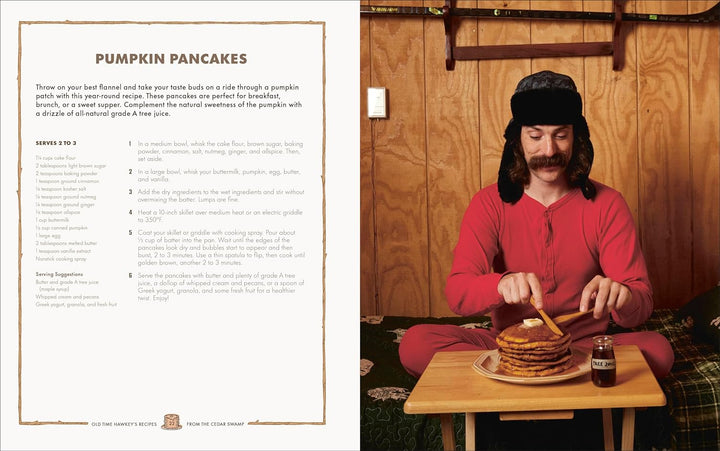 Old Time Hawkey's Recipes from the Cedar Swamp: A Cookbook Spiral Bound