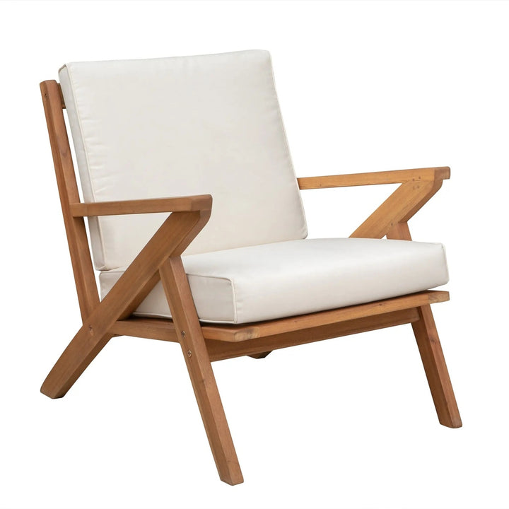 Oslo Wooden Armchair - Stylish Indoor/Outdoor Seating