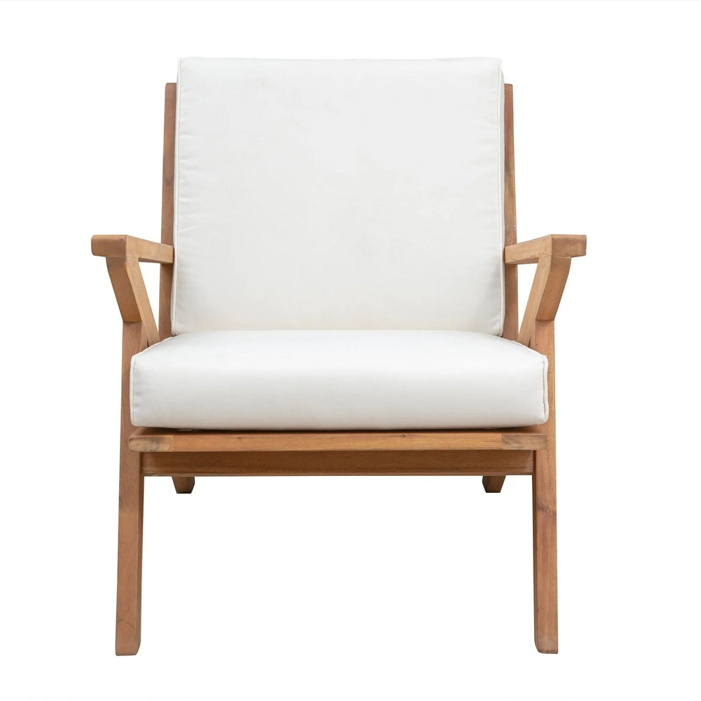 Oslo Wooden Armchair - Stylish Indoor/Outdoor Seating
