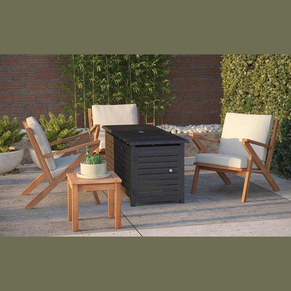 Oslo Wooden Armchair - Stylish Indoor/Outdoor Seating
