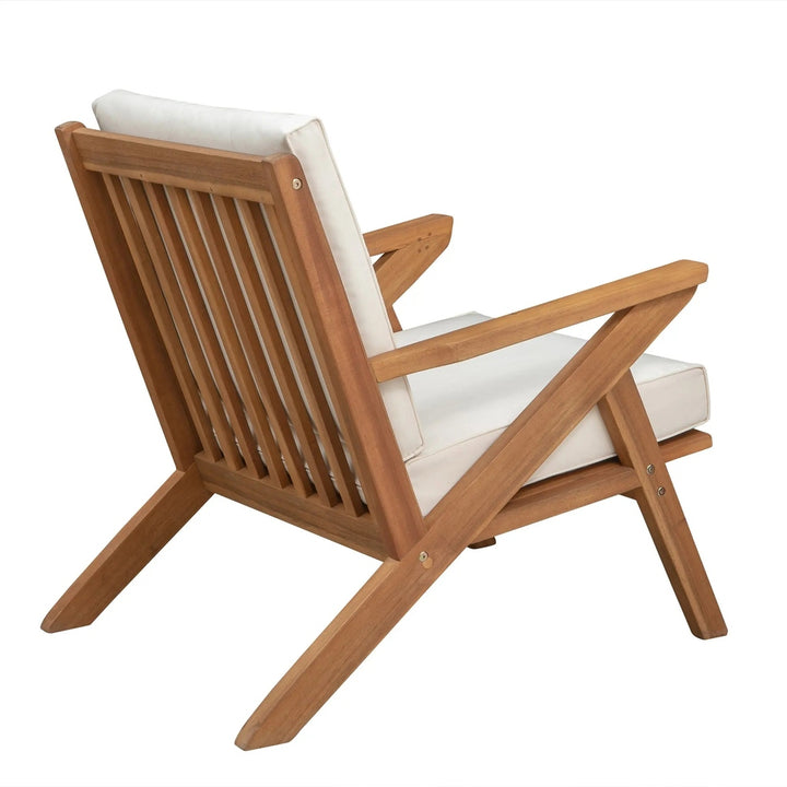 Oslo Wooden Armchair - Stylish Indoor/Outdoor Seating