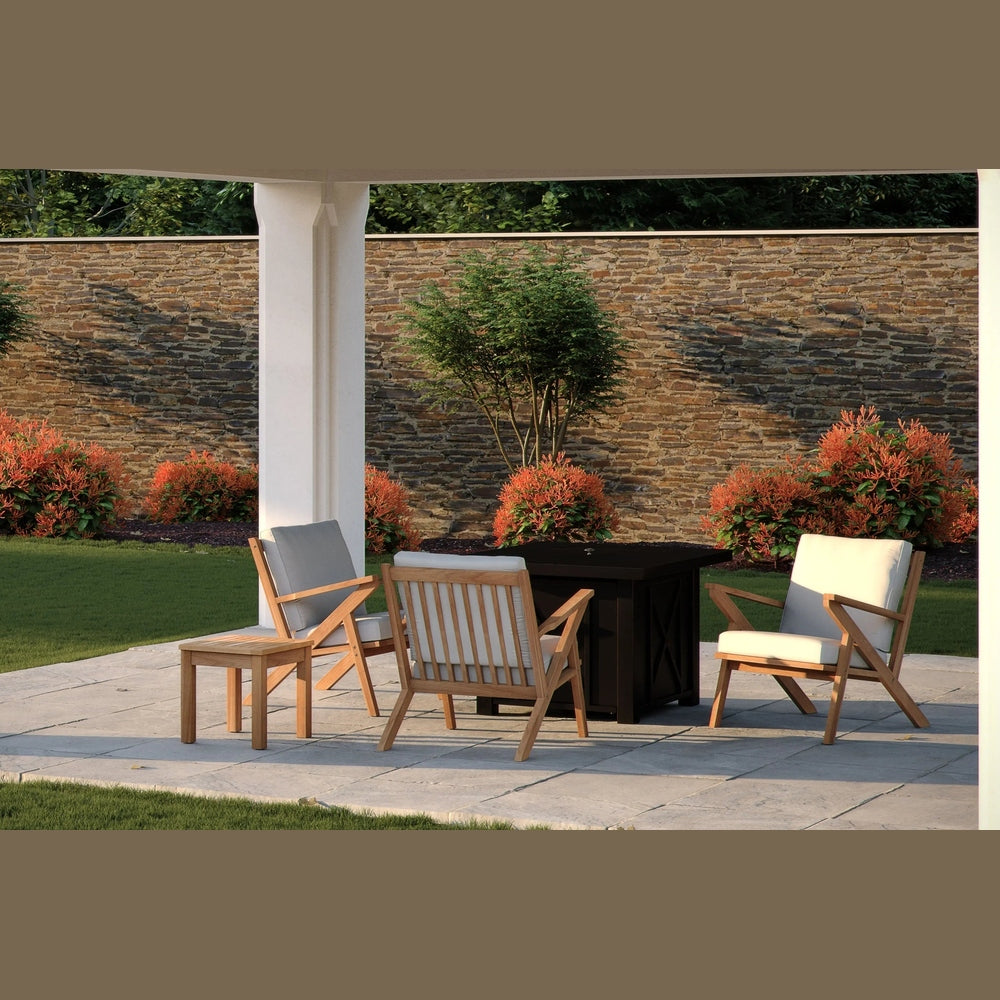 Oslo Wooden Armchair - Stylish Indoor/Outdoor Seating