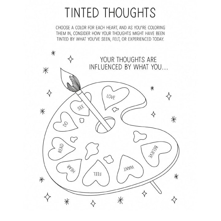 Out of Your Mind: A Journal and Coloring Book to Distract Your Anxious Mind Spiral Bound