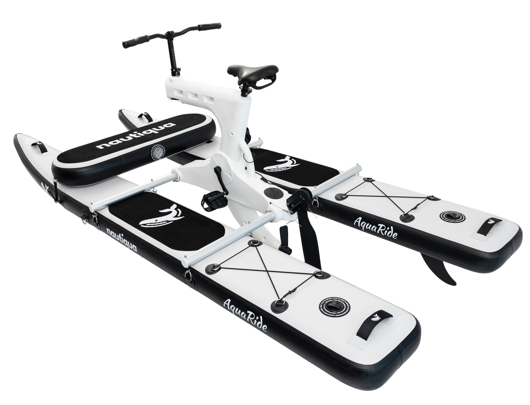 Nautiqua | BORACAY | Premium Catamaran Style Water Bike with Front Pad | 1 Person