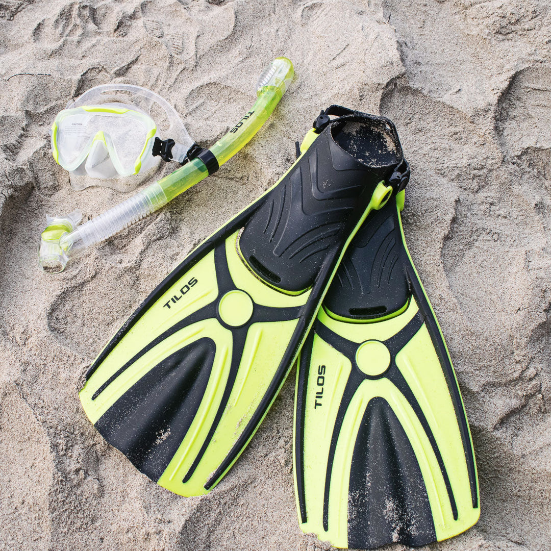 Aubade Open Heel Snorkel Fins – Perfect for Dive Comfort