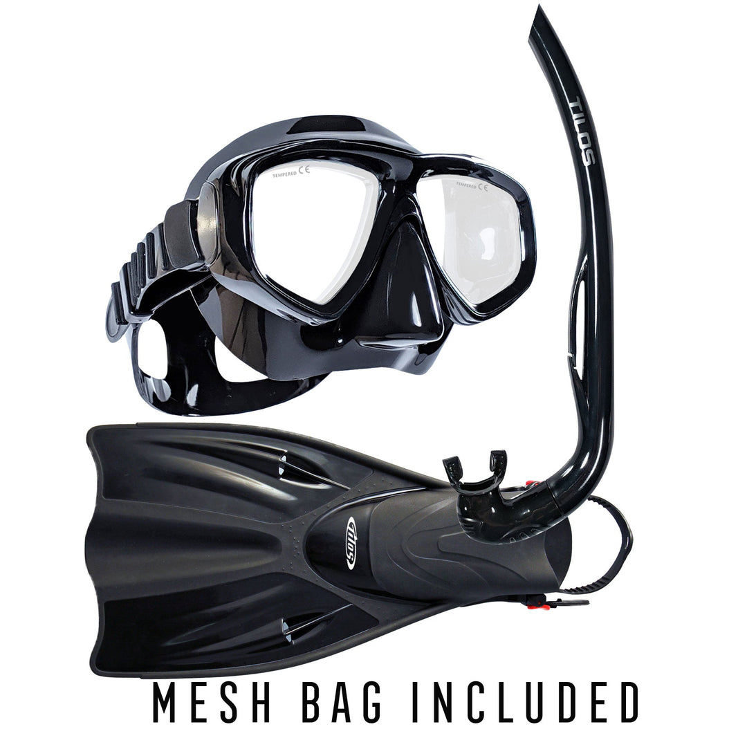 Snorkeling Package with Mask, Snorkel & Fins for Adventure