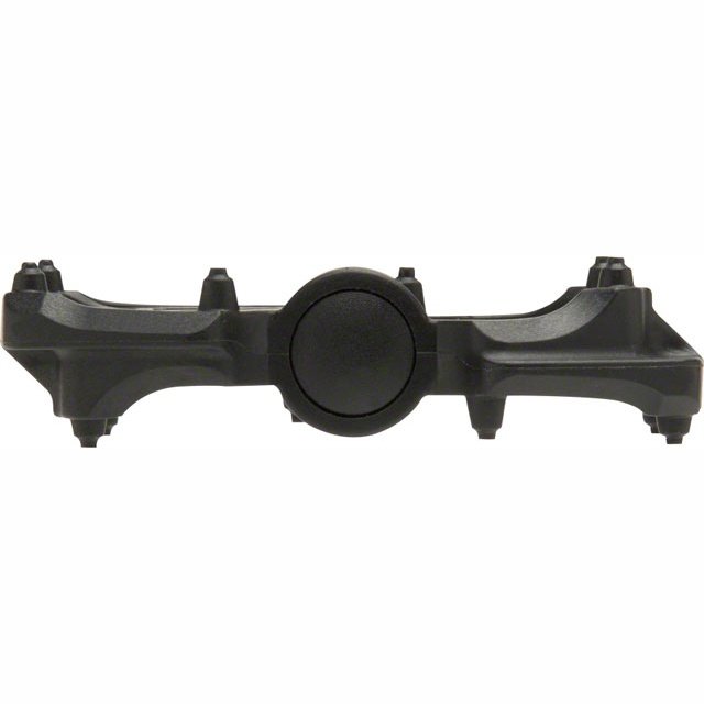 Tioga DAZZ Lite Pedals - Platform, Plastic, 9/16", Black