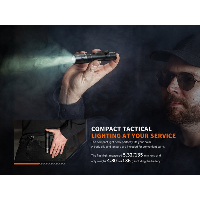 Fenix PD32R Rechargeable Silent Switch LED Flashlight