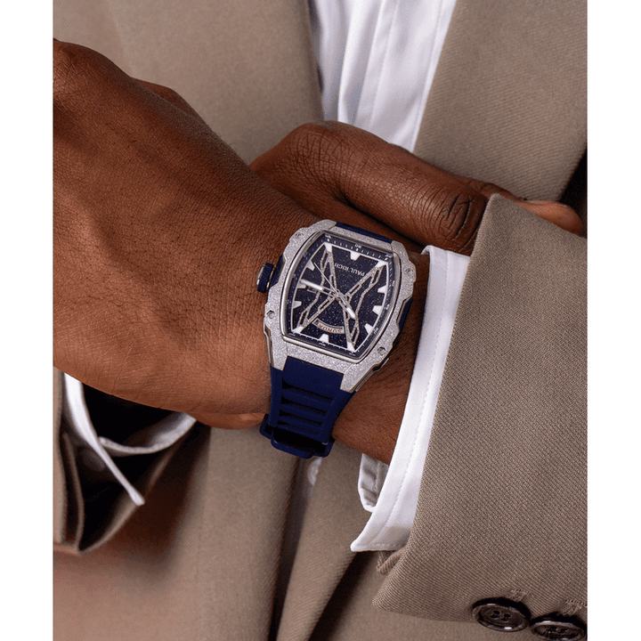 Astro Day & Date Lunar Silver