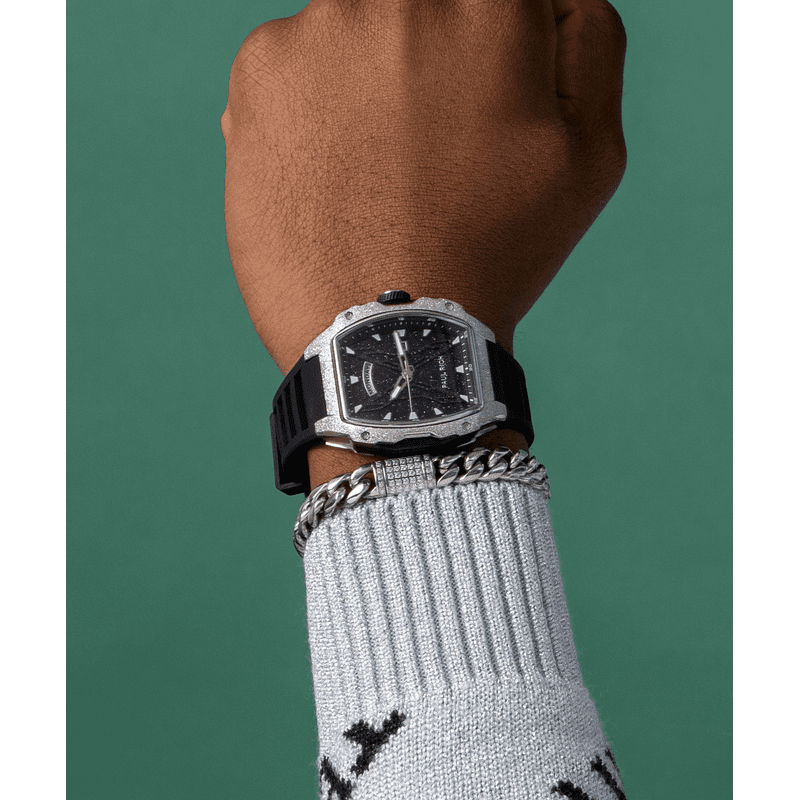 Astro Day & Date Abyss Silver