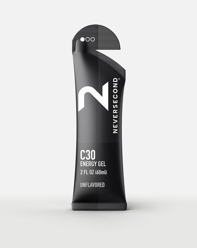 NEVERSECOND C30 Unflavored Energy Gel