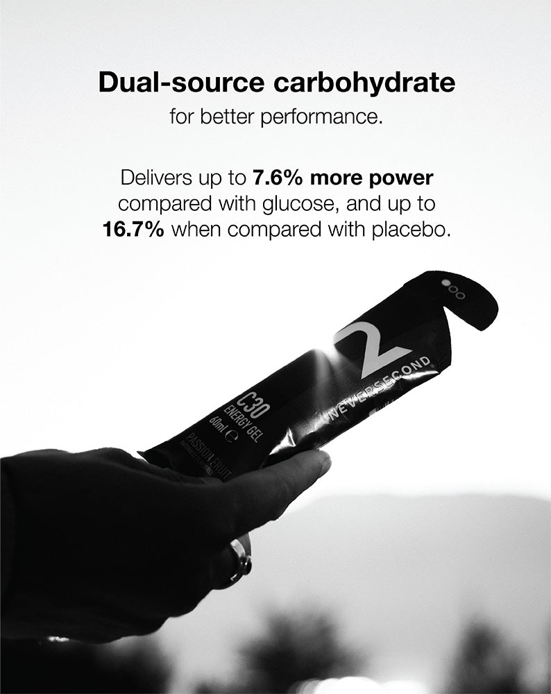 NEVERSECOND C30 Unflavored Energy Gel