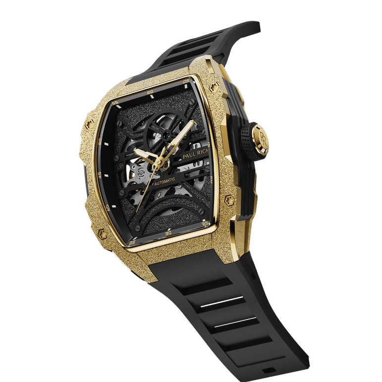 Astro Skeleton Gold Watch by Paul Rich - Innovative Design
