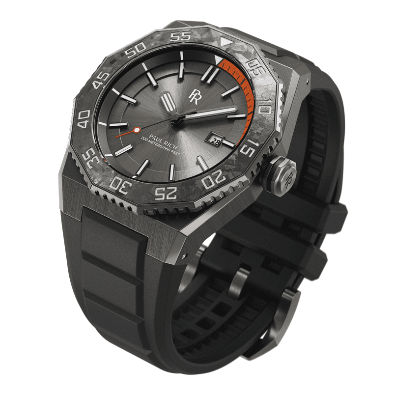Aquacarbon Pro Forged Grey Dive Watch