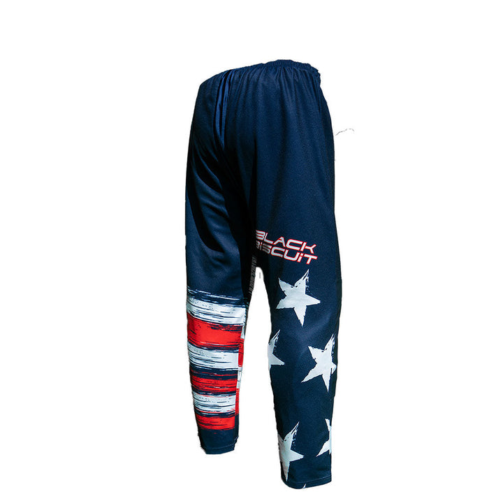 USA Flag Inline Hockey Pants for Enhanced Performance