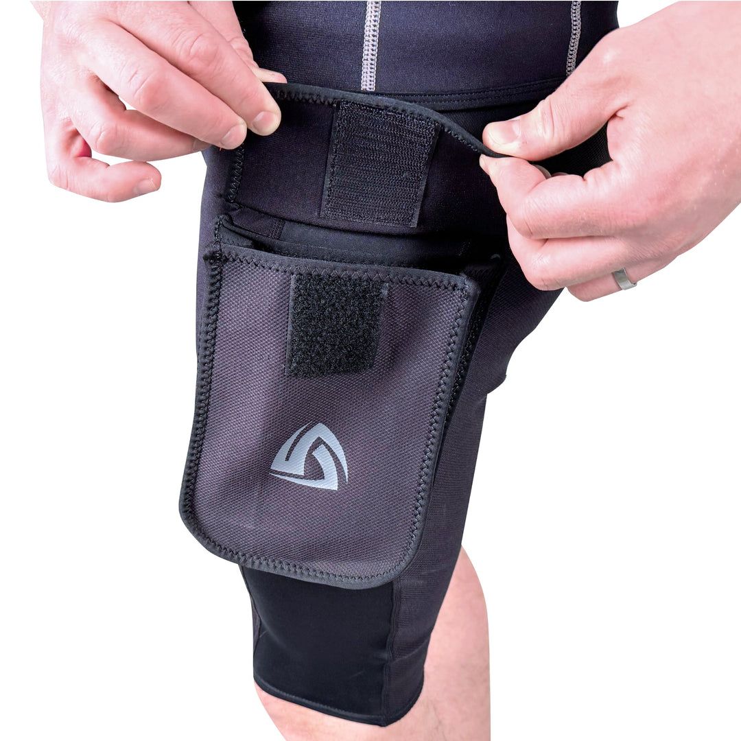 1mm Cargo Shorts for Watersports with 2 Pockets