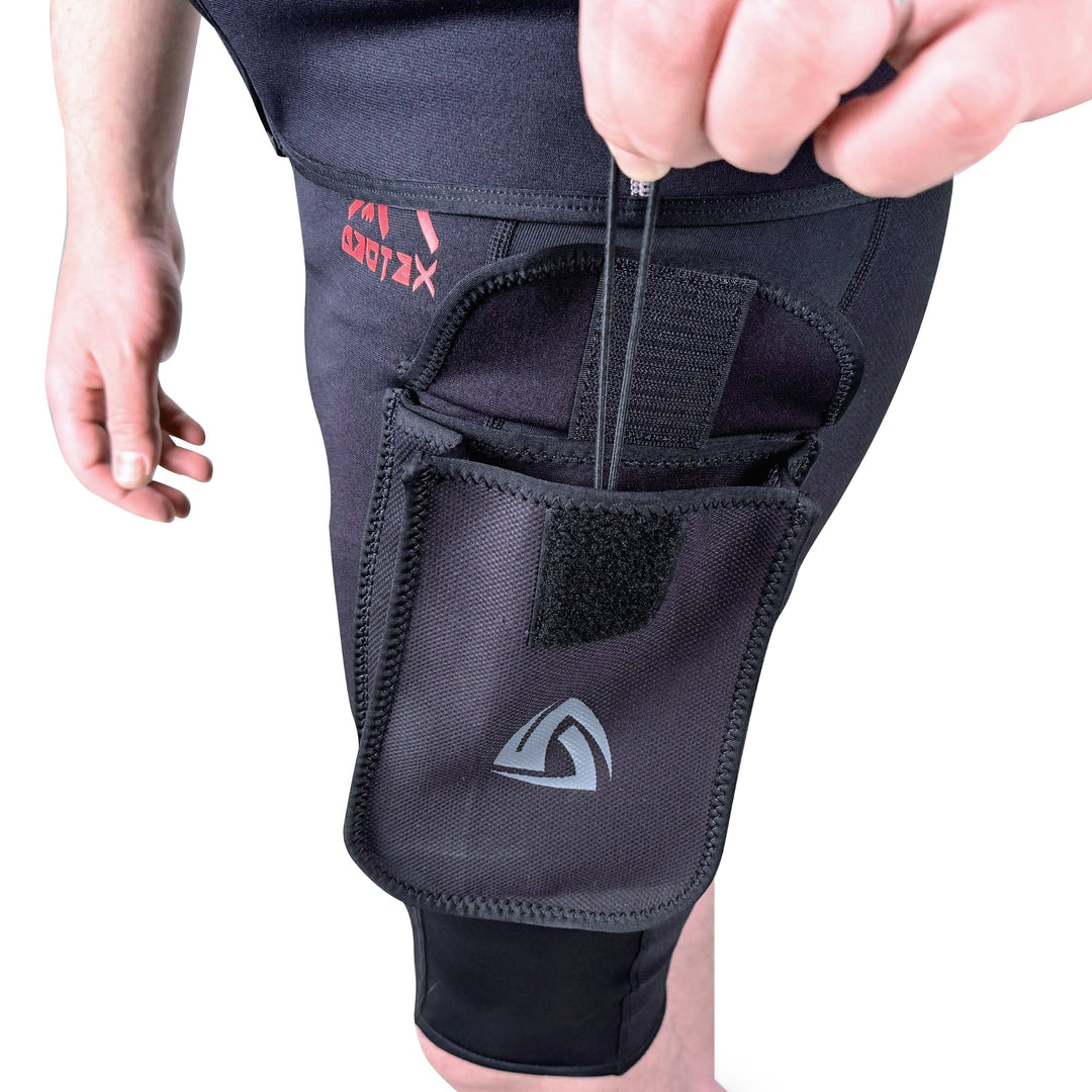 1mm Cargo Shorts for Watersports with 2 Pockets