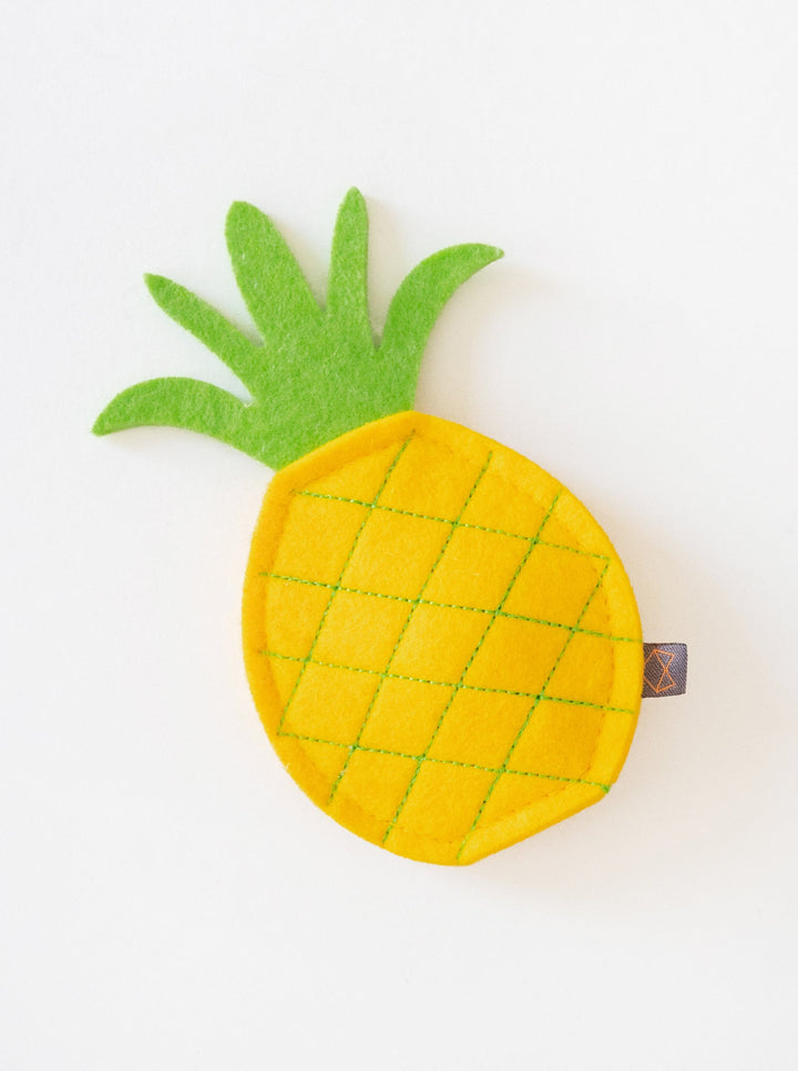 PINEAPPLE DOG SQUEAKER TOY