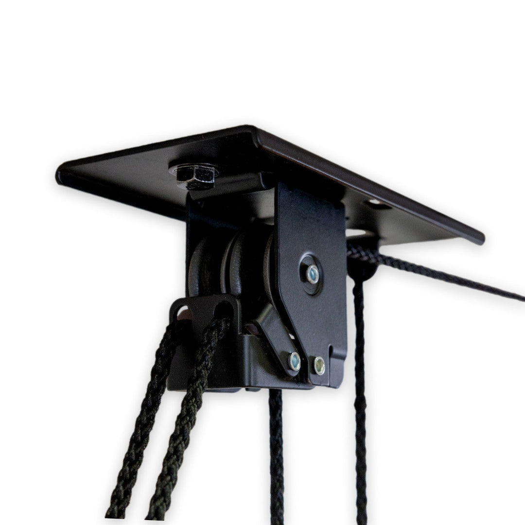 Garage Ladder Storage Hoist for Easy Ceiling Storage