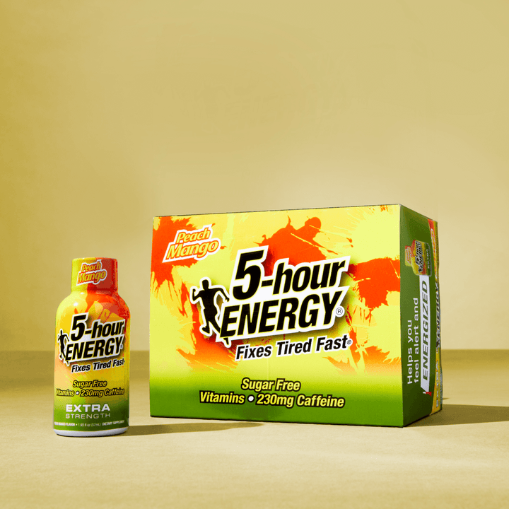 5-hour Energy Peach Mango Flavor Extra Strength 5-hour ENERGY Shots