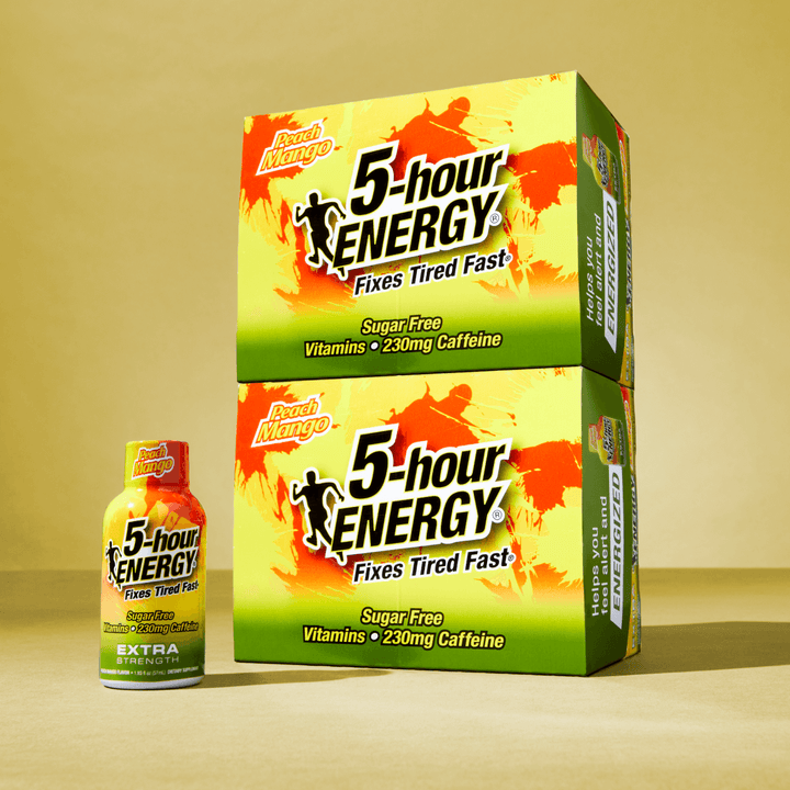 5-hour Energy Peach Mango Flavor Extra Strength 5-hour ENERGY Shots