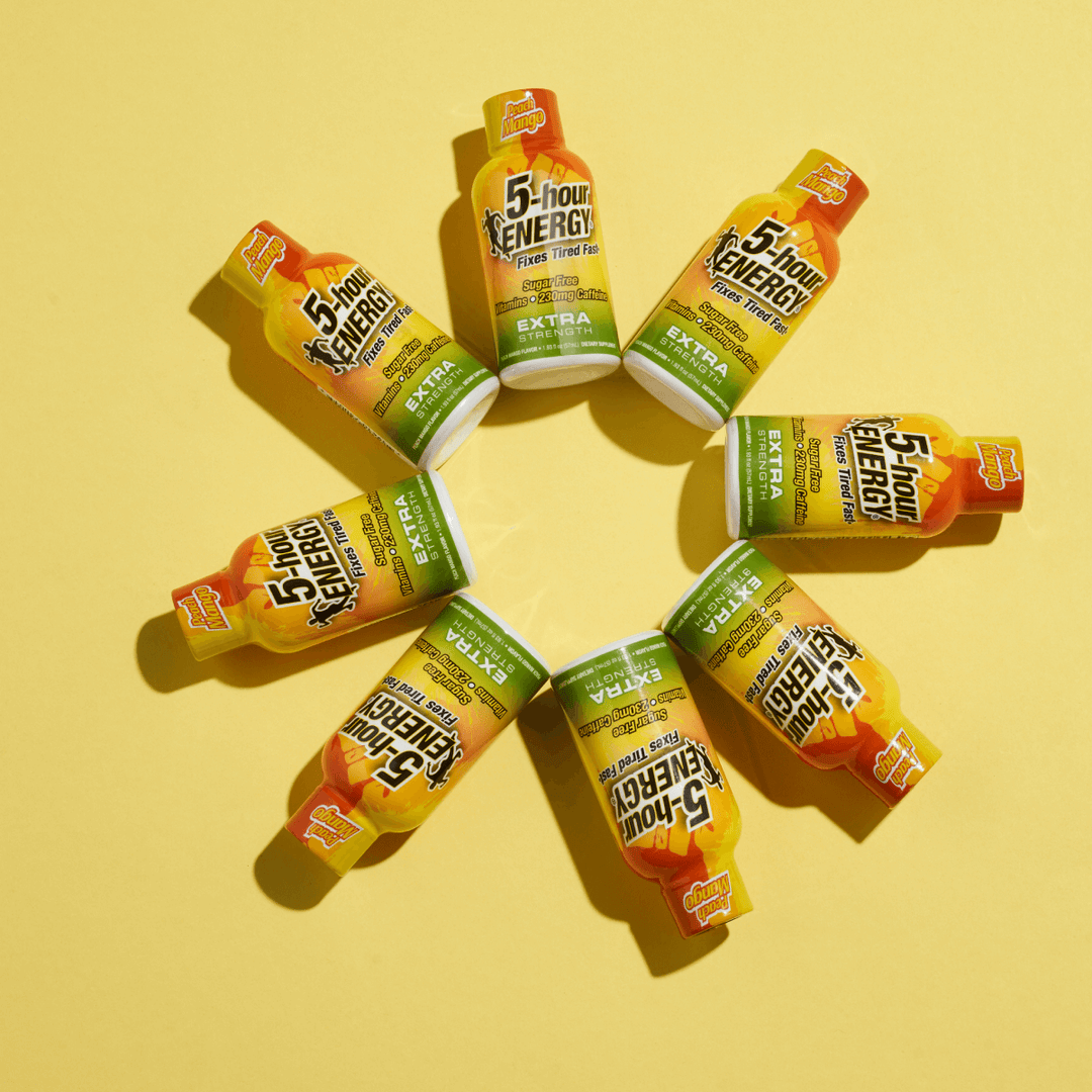 5-hour Energy Peach Mango Flavor Extra Strength 5-hour ENERGY Shots