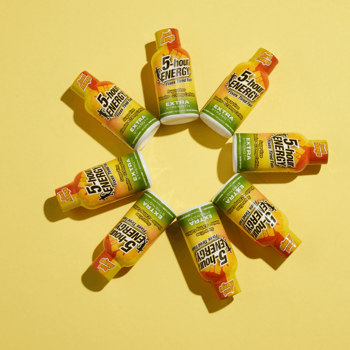 12-Pack Peach Mango Energy Shots for Extra Strength