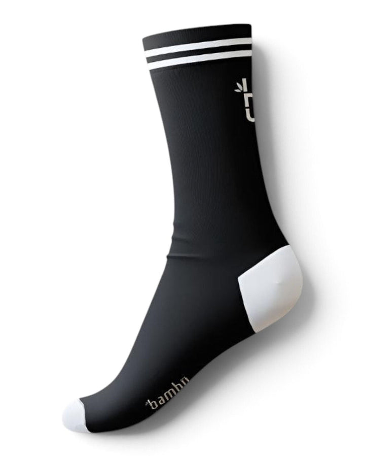Bamboo Performance Socks – Classic Pin-Stripe