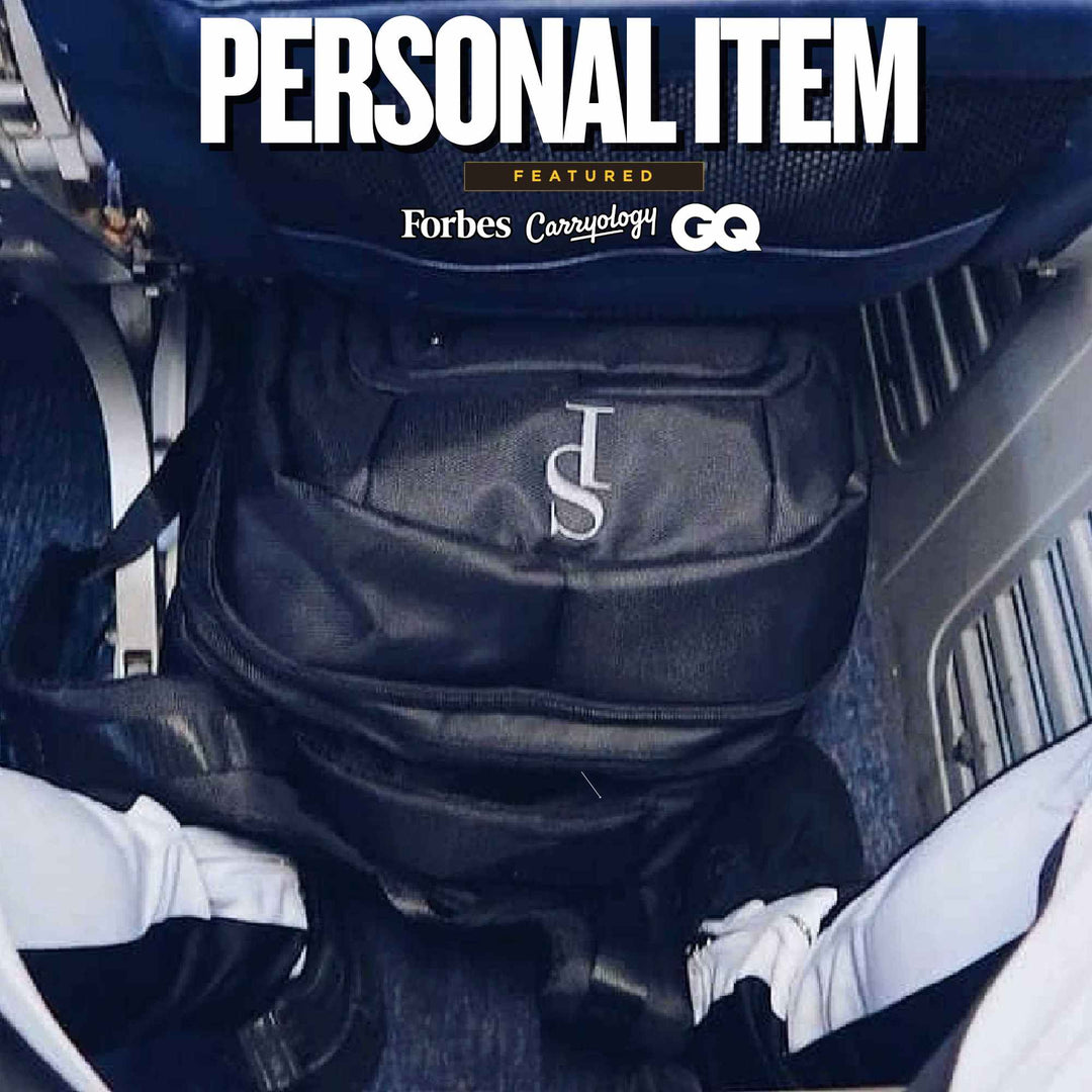 Sole Premise Grey Leather Luxury Carry-On Backpack (Patented Signature Design)