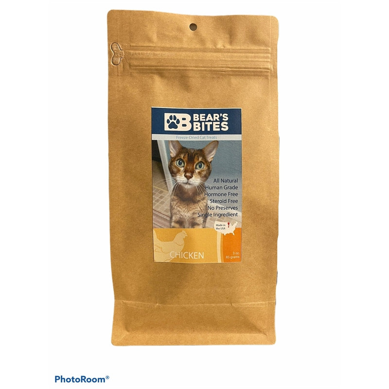 Single Ingredient, Freeze Dried Chicken Cat Treats