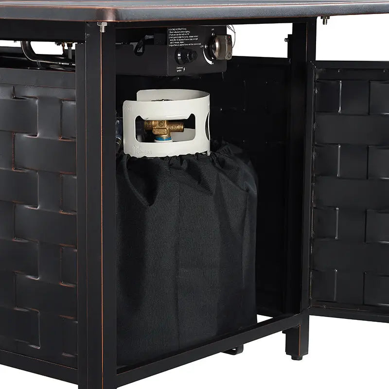 Preston 44" Gas Fire Pit Table - Elegant & Versatile