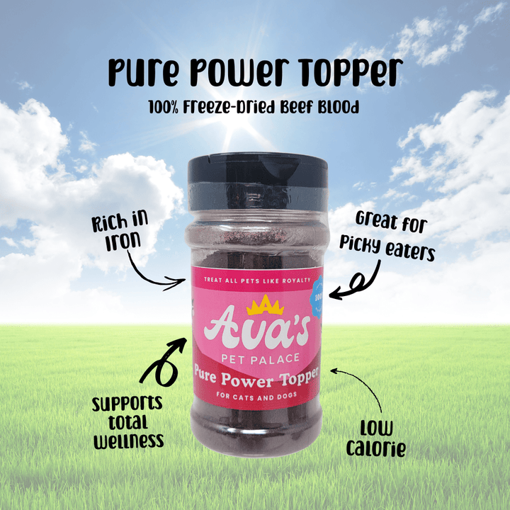 Freeze Dried Beef Blood - Pure Power Topper