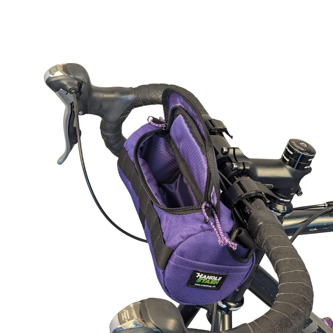 Bigmouth Burrito Handlebar Bag - Purple Haze