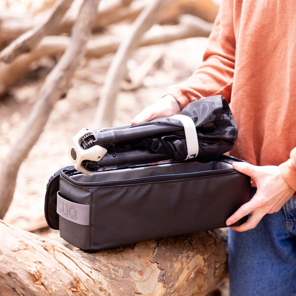 Qube Insulated Cooler and Gear Storage System